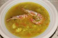   Sopa de pescado {improvisada}
