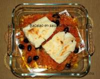   BACALAO EN SALSA AL HORNO