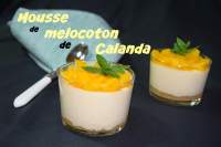 
MOUSSE de MELOCOTON de CALANDA  