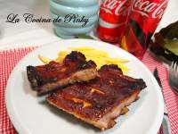   COSTILLAS ASADAS CON COCA-COLA 