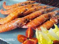 GAMBONES  O LANGOSTINOS A LA SAL  
