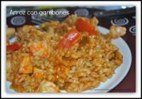   Arroz con gambones