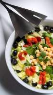 Ensalada fria de garbanzos  