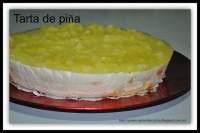   Tarta de piña