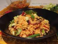   Cous Cous vegetal basado en el Kerryann's Turkish Cous Cous de Jamie Oliver  