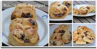   Palmeras-brioches de miel y yogurt