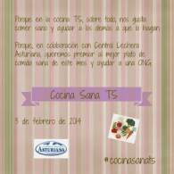 Concurso de recetas solidario con #cocinasanaTS y Central Lechera Asturiana  