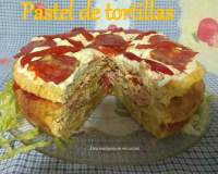   Pastel de tortillas