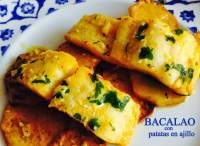   Bacalao  con Patatas Aliñas