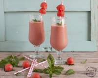 SMOOTHIE DE SANDÌA CON HIERBABUENA  