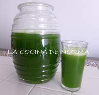   AGUA DE PEREJIL CON PEPINO