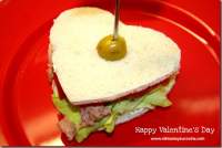   Sandwich Vegetal - San Valentín