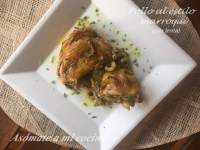   Pollo al estilo marroquí (en olla lenta)