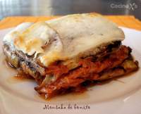   Mousaka de bonito (rápida, ligera y muy fácil)