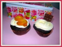   Cupcakes de chocolate con Buttercream de queso