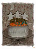   Carrot cake huerto de calabazas de Halloween