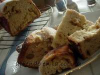   PAN DULCE DE PLÀTANO Y CHOCOLATE BLANCO (panificadora)