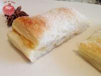   Pastelitos de hojaldre y crema crocanti