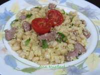   COUS-COUS CON ALUBIAS A LA MEXICANA 