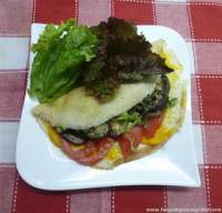   Crepe o Panqueque vegetariano