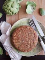   Tortilla de alcachofas y patata