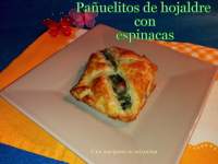   Pañuelitos de hojaldre y espinacas