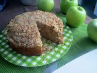 
Apple Streusel Cake - Bizcocho de Manzana
         