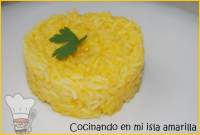 Arroz aromatizado a la naranja