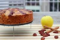 
Tarta de Manzana y Nueces Especiada  