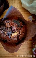   Muffins de Chocolate y Oreo