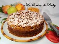   PASTEL DE MANZANA CONFITADA CON CRUMBLE DE CORN FLAKES 