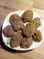 Galletas de avena, banana y canéla.