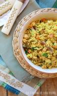   Cous-cous Marroquí con Verduras Asadas y Garbanzos