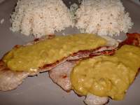   Filetes de Lomo de Cerdo en Salsa Curry