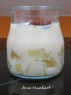   VASITOS DE MANZANA Y CREMA 