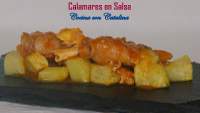   CalamaRes en Salsa, Receta de mi abuela