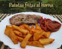   Patatas fritas al horno