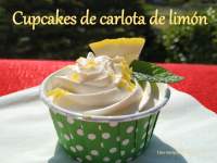   Cupcakes de Carlota de limon