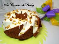   BUNDT CAKE DE ZANAHORIA CON GLASEADO DE QUESO 