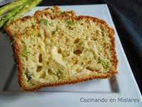 
PASTEL de ESPARRAGOS VERDES y QUESO BRIE  