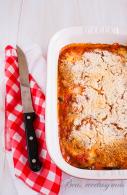 
Berenjenas asadas con mozzarella y parmesano
         