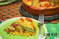   Arroz con costra vegetariano