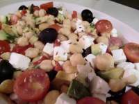   ENSALADA GRIEGA DE GARBANZOS