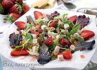 
Ensalada verde con fresas y su vinagreta
        | 
        Recetas de cocina fáciles y sencillas | Bea 