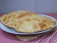 Empanada de puerros y salmón   