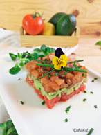   TARTAR DE SALMON Y AGUACATE  MUY FÀCIL!
