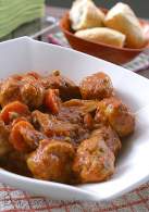 
Albondigas con tomate a la jardinera (FC)
         