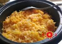   arroz con repollo