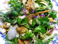   ENSALADA CON CHAMPIÑONES Y QUESO