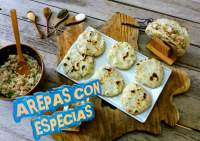 AREPAS CON ESPECIAS RELLENAS DE ATUN